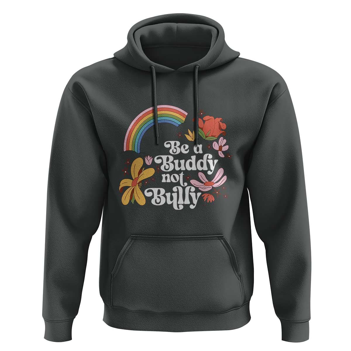 Unity Day Hoodie Be A Buddy Not A Bully Anti Bullying Awareness Flower Star