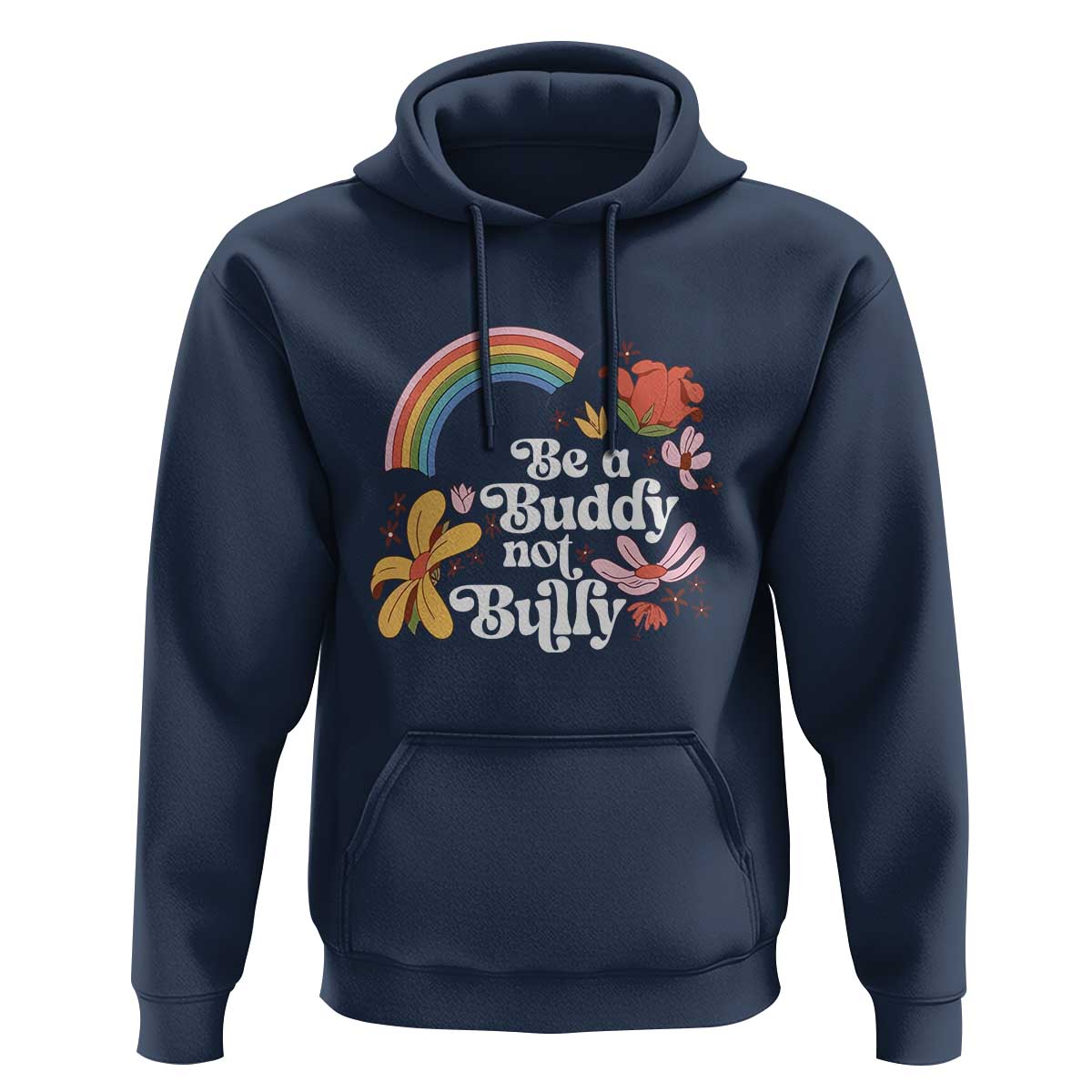 Unity Day Hoodie Be A Buddy Not A Bully Anti Bullying Awareness Flower Star