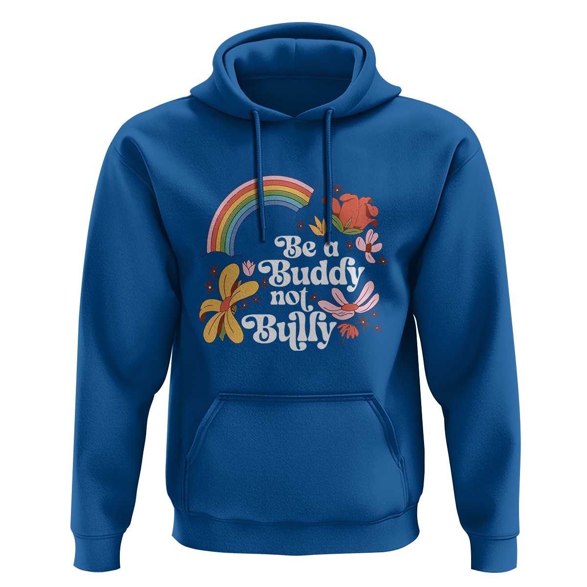 Unity Day Hoodie Be A Buddy Not A Bully Anti Bullying Awareness Flower Star