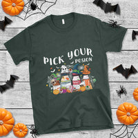 Halloween Nurse T Shirt Pick Your Poison Pharmacy Witches - Wonder Print Shop