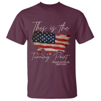 This Is The Turning Point T Shirt Patriotic American Map Vintage USA Flag - Wonder Print Shop