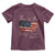 This Is The Turning Point Toddler T Shirt Patriotic American Map Vintage USA Flag - Wonder Print Shop