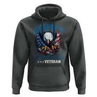 Respect Disabled Veteran Hoodie Military Soldier American Flag Bald Eagle - Wonder Print Shop