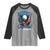 Respect Disabled Veteran Raglan Shirt Military Soldier American Flag Bald Eagle - Wonder Print Shop