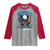 Respect Disabled Veteran Raglan Shirt Military Soldier American Flag Bald Eagle - Wonder Print Shop