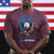 Respect Disabled Veteran T Shirt Military Soldier American Flag Bald Eagle - Wonder Print Shop