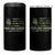 Proud Army Grandma 4 in 1 Can Cooler Tumbler Vintage Camo American Flag Veteran - Wonder Print Shop