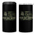 Proud Army Grandpa 4 in 1 Can Cooler Tumbler Vintage Camo American Flag Veteran - Wonder Print Shop