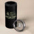 Proud Army Grandpa 4 in 1 Can Cooler Tumbler Vintage Camo American Flag Veteran - Wonder Print Shop