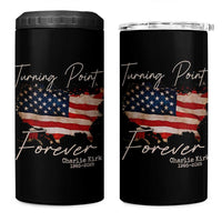 Turning Point Forever 4 in 1 Can Cooler Tumbler Patriotic American Map Vintage USA Flag - Wonder Print Shop