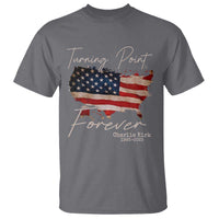 Turning Point Forever T Shirt Patriotic American Map Vintage USA Flag - Wonder Print Shop