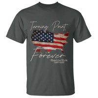 Turning Point Forever T Shirt Patriotic American Map Vintage USA Flag - Wonder Print Shop