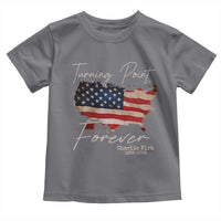 Turning Point Forever Toddler T Shirt Patriotic American Map Vintage USA Flag - Wonder Print Shop