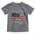 Turning Point Forever Toddler T Shirt Patriotic American Map Vintage USA Flag - Wonder Print Shop