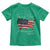 Turning Point Forever Toddler T Shirt Patriotic American Map Vintage USA Flag - Wonder Print Shop