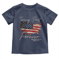 Turning Point Forever Toddler T Shirt Patriotic American Map Vintage USA Flag - Wonder Print Shop