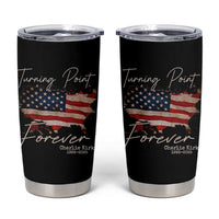 Turning Point Forever Tumbler Cup Patriotic American Map Vintage USA Flag - Wonder Print Shop