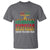 Celebrating Kwanzaa Never Forget Where You Come From Kinara Candle T Shirt - Wonder Print Shop