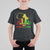 Happy Kwanzaa T Shirt For Kid Black Holiday African American Christmas Kinara Candle - Wonder Print Shop