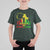 Happy Kwanzaa T Shirt For Kid Black Holiday African American Christmas Kinara Candle - Wonder Print Shop