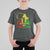 Happy Kwanzaa T Shirt For Kid Black Holiday African American Christmas Kinara Candle - Wonder Print Shop
