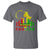 Happy Kwanzaa T Shirt Black Holiday African American Christmas Kinara Candle - Wonder Print Shop