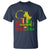 Happy Kwanzaa T Shirt Black Holiday African American Christmas Kinara Candle - Wonder Print Shop