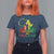 Happy Kwanzaa T Shirt For Women Black Holiday African American Christmas Kinara Candle - Wonder Print Shop