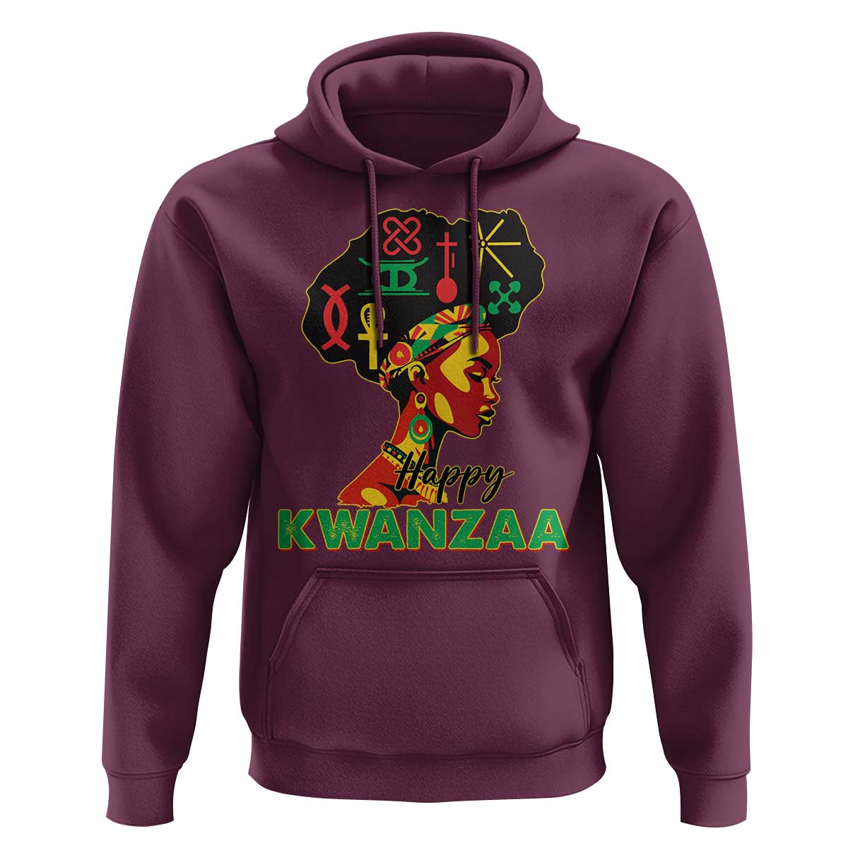 Happy Kwanzaa Hoodie Nguzo Saba Symbols The 7 Principles Of Kwanzaa