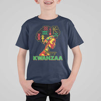 Happy Kwanzaa T Shirt For Kid Nguzo Saba Symbols The 7 Principles Of Kwanzaa - Wonder Print Shop