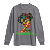 Happy Kwanzaa Long Sleeve Shirt Nguzo Saba Symbols The 7 Principles Of Kwanzaa