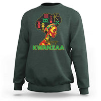 Happy Kwanzaa Sweatshirt Nguzo Saba Symbols The 7 Principles Of Kwanzaa - Wonder Print Shop