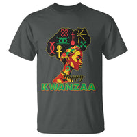 Happy Kwanzaa T Shirt Nguzo Saba Symbols The 7 Principles Of Kwanzaa - Wonder Print Shop