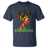 Happy Kwanzaa T Shirt Nguzo Saba Symbols The 7 Principles Of Kwanzaa - Wonder Print Shop