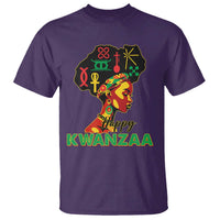 Happy Kwanzaa T Shirt Nguzo Saba Symbols The 7 Principles Of Kwanzaa - Wonder Print Shop