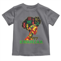 Happy Kwanzaa Toddler T Shirt Nguzo Saba Symbols The 7 Principles Of Kwanzaa