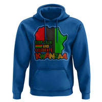 Keep Calm And Celebrate Kwanzaa Hoodie Black Holiday African American Christmas
