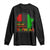 Keep Calm And Celebrate Kwanzaa Long Sleeve Shirt Black Holiday African American Christmas