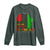 Keep Calm And Celebrate Kwanzaa Long Sleeve Shirt Black Holiday African American Christmas