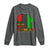 Keep Calm And Celebrate Kwanzaa Long Sleeve Shirt Black Holiday African American Christmas