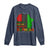 Keep Calm And Celebrate Kwanzaa Long Sleeve Shirt Black Holiday African American Christmas