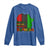 Keep Calm And Celebrate Kwanzaa Long Sleeve Shirt Black Holiday African American Christmas