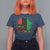 Keep Calm And Celebrate Kwanzaa T Shirt For Women Black Holiday African American Christmas - Wonder Print Shop
