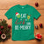 Funny Christmas Pickleball T Shirt Eat Dink And Be Merry - Wonder Print Shop