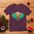 Funny Christmas Pickleball Holiday Santa Hat T Shirt - Wonder Print Shop