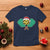 Funny Christmas Pickleball Holiday Santa Hat T Shirt - Wonder Print Shop