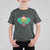 Funny Christmas Pickleball Holiday Santa Hat T Shirt For Kid - Wonder Print Shop