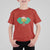 Funny Christmas Pickleball Holiday Santa Hat T Shirt For Kid - Wonder Print Shop