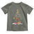 Funny Native American Christmas Tree Medicine Wheel Toddler T Shirt