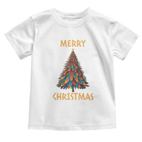 Funny Native American Eagle Feather Christmas Tree Toddler T Shirt